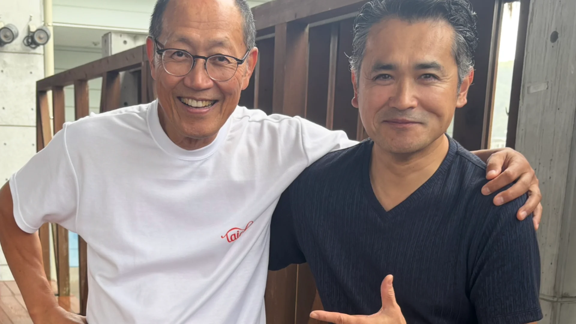 株式会社タイチの徳弘多一郎さんと、ZEVION代表の中村太一